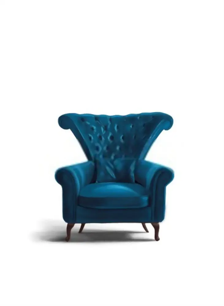 BLUE VELVET COUCH