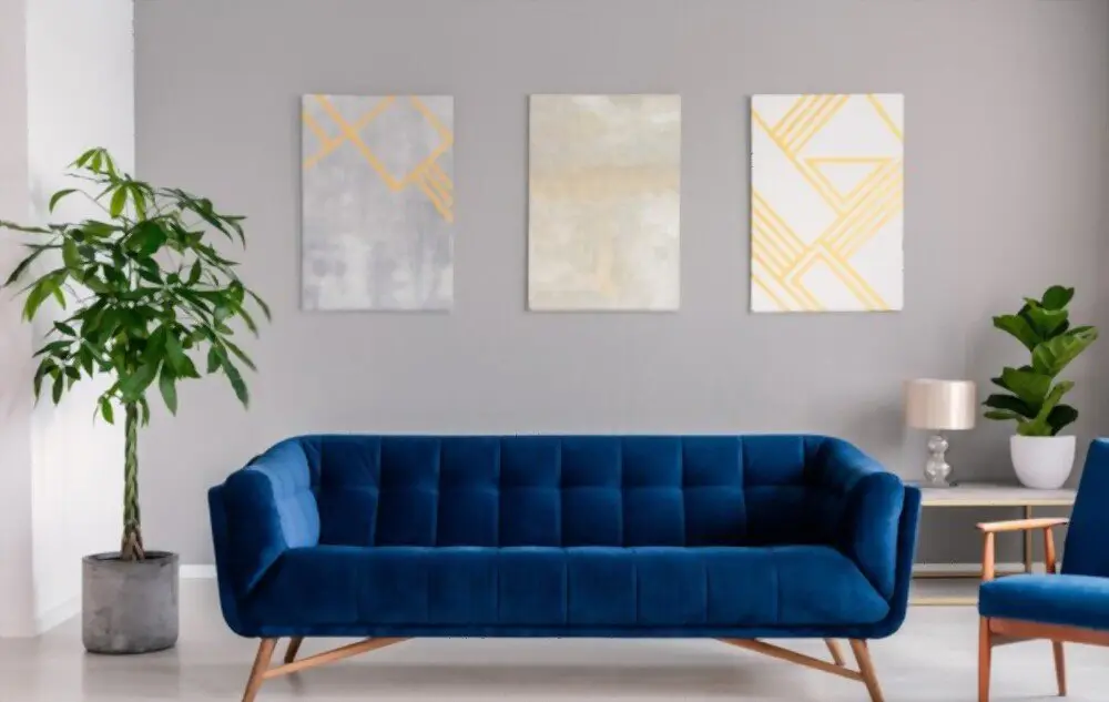 dark blue velvet